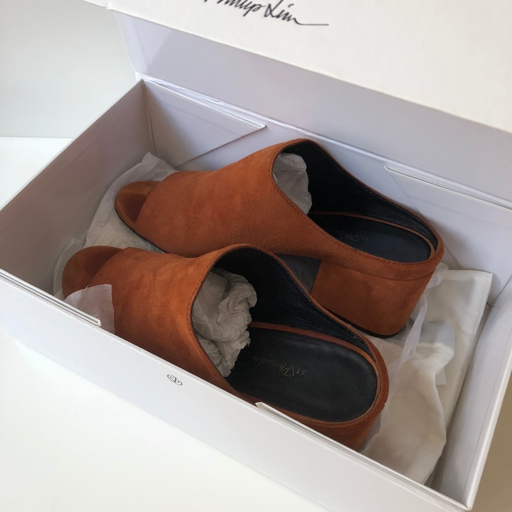 Philip Lim Cube Mules - Picture 2 of 8